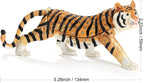 Hand Painted Animal Trinket Box for Home Decor, Hinged Jewelry Organizer Storage, Unique Personalized Collectible Keepsake Figurine Handmade Decorative Ornament Gifts (Tiger)
