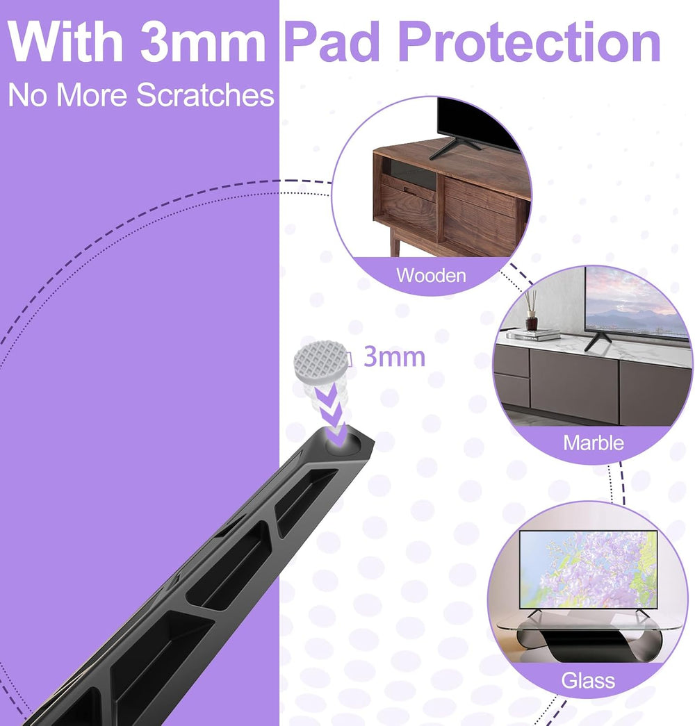 TV Stand Legs Only for Vizio TV Stand V505-H9 V505-G9, Not for Other TV Model...