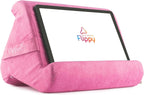 Flippy Original Tablet Pillow Stand & iPad Holder, Gift for Book Lovers & Readers, Multi-Angle Stand with Storage for Lap, Desk & Bed, Compatible with Kindle, Fire, iPad & Samsung, in The Pink Baby