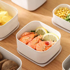 Kichvoe Cheese Box with Lid Refrigerator Storage Container for Butter and Cheese Slices Food Grade Kitchen Storage Box Easy to Clean