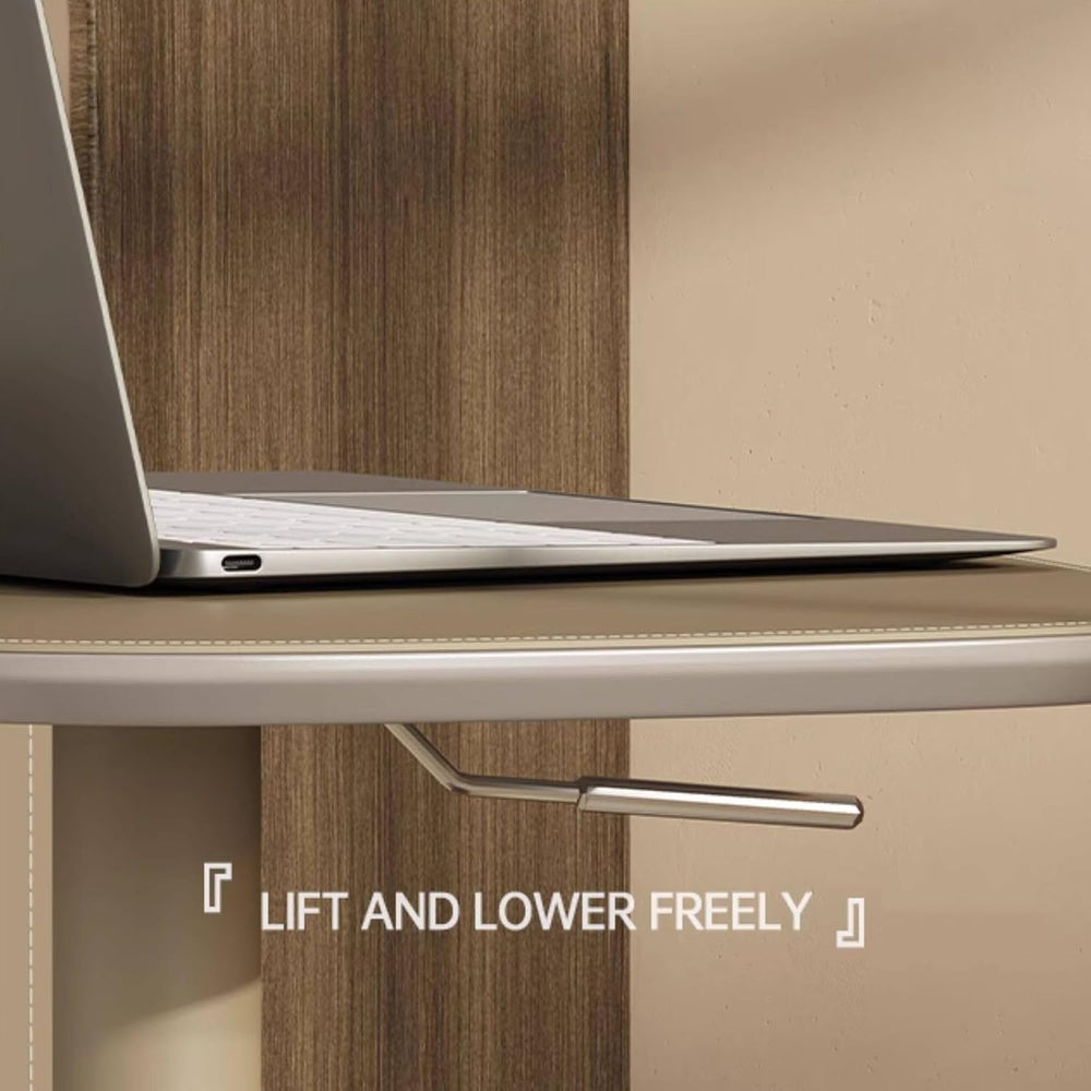 Versatile Side Table: Swiveling and Height-Adjustable; Suitable for Use as a ...