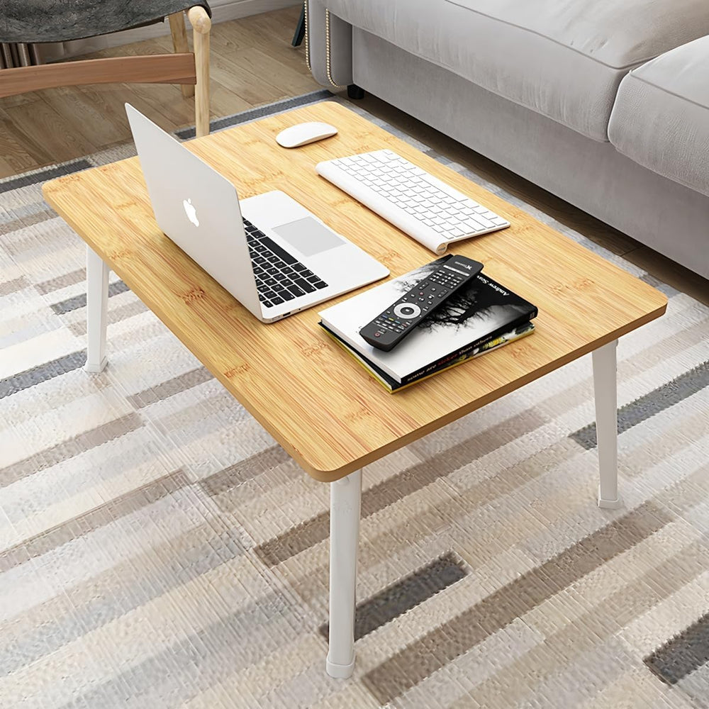 Foldable Laptop Desk for Bed, Bed Laptop Table, Foldable Portable Lap Bed Tra...