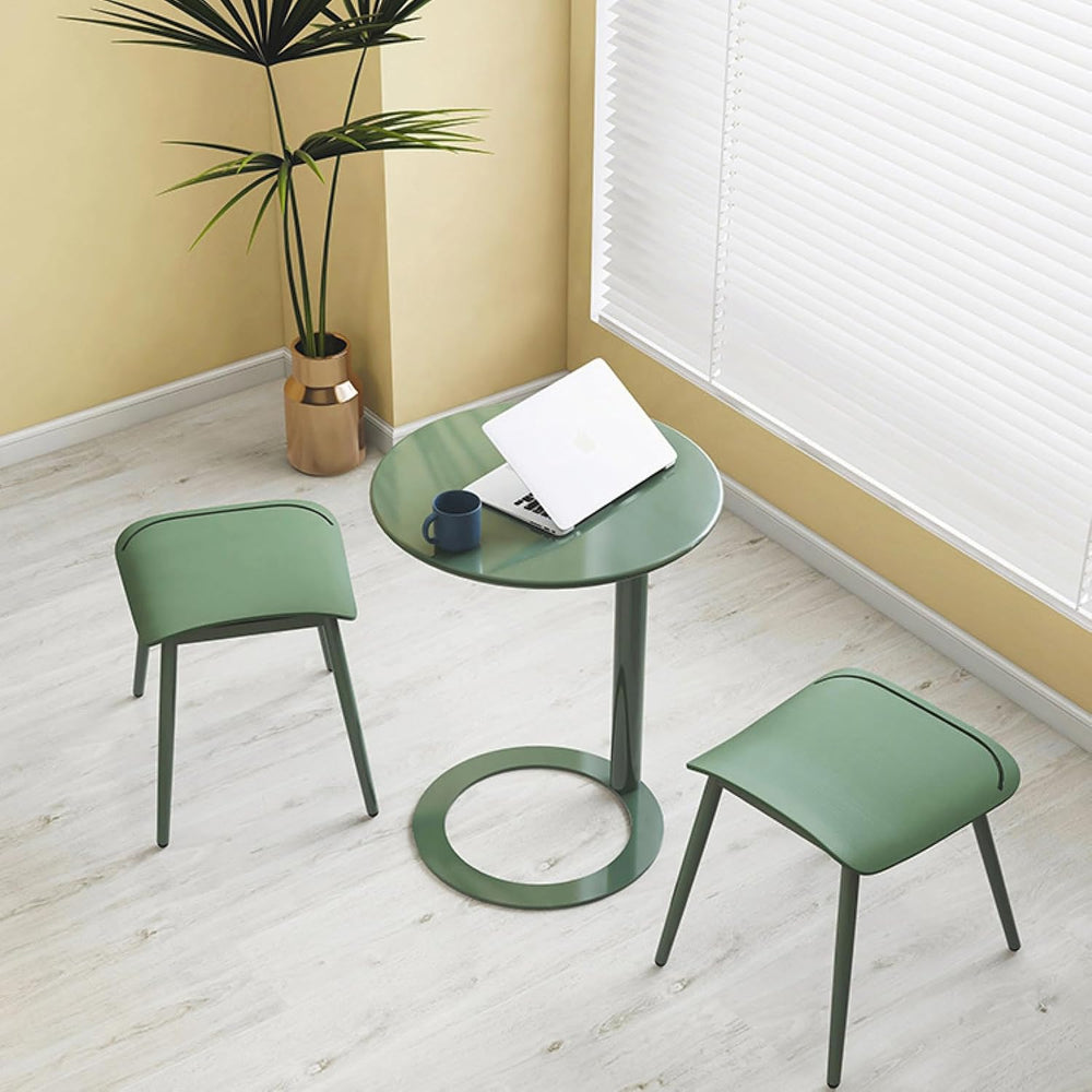 Round Side Table C-Shaped Side Table Sofa Side Table Round Coffee Table Bedsi...