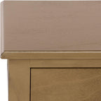 SAFAVIEH Furniture - Athena 2-Drawer Console Table - Desert Brown - Solid Wood - Farmhouse Classic Design - Ideal for Entryway, Living Room, Hallway, 35.5" W x 13" D x 29.5" H (CNS5702F)
