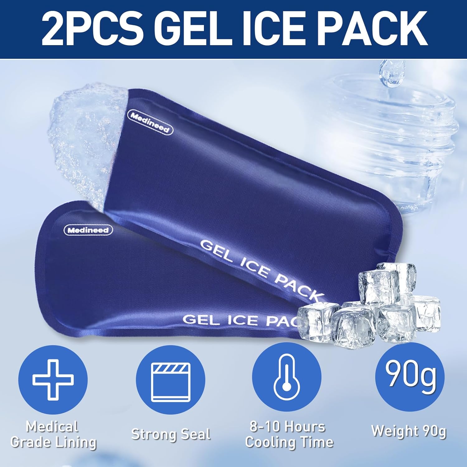Insulin Cooler Travel Case, Portable Temperature Display Medicine Travel Cooler, Diabetes Case with 2 Reusable Ice Packs TSA Approved for Diabetic Supplies Patent Pending(Black)