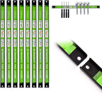 Magnetic Tool Holder 18 Inch 8 Pack Heavy Duty Magnet Tool Bar Strip Rack Wall Mount Green¡­