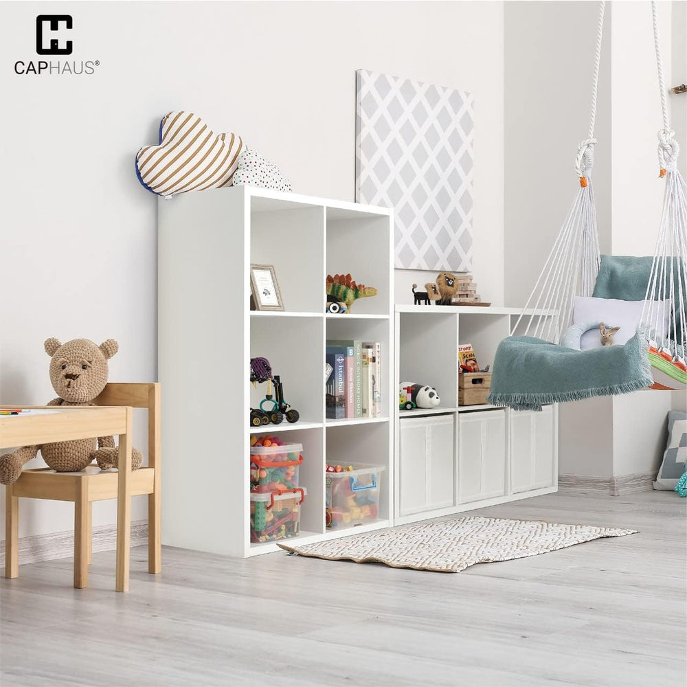 CAPHAUS Sturdy Room 13-Inch Cube Storage Organizer Shelf, with Extra Thick Ex...