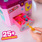 Secret Jewellery Box with Voice Message Recorder, Jewellery Box for girls with secret compartments containing jewellery to make. Gifts for girls age 5+ | Children’s Beauty Accessories with Cute Carry Case & Voice Recorder – Unlock 25+ Surprises, Charm