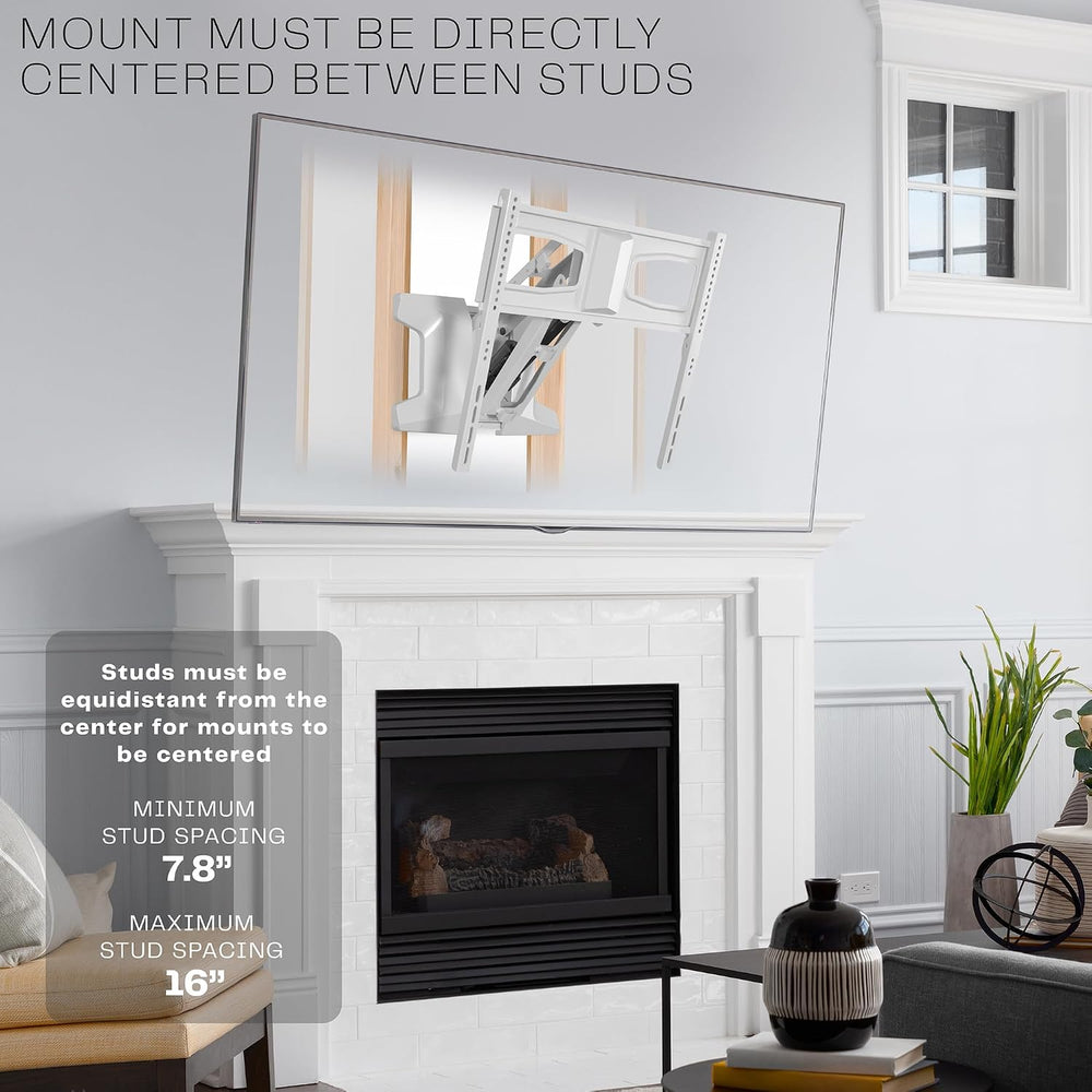 VIVO White Motorized TV Wall Mount for 37 to 70 in Screens, MOUNT-E-M070R-W |...