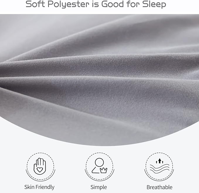MAXYOYO Futon Mattress, Padded Japanese Floor Mattress Quilted Bed Mattress Topper, Extra Thick Folding Sleeping Pad Breathable Floor Lounger Guest Bed for Camping Couch, Grey, Full