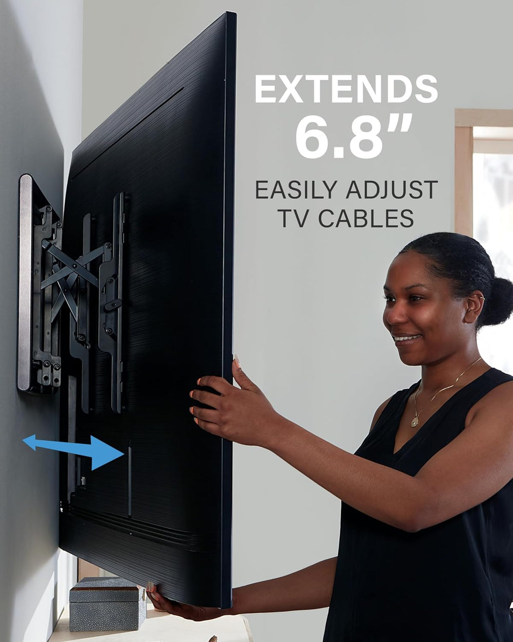 SANUS Tilting TV Wall Mount for 42" to 90" TVs - Universal Wall Mou...