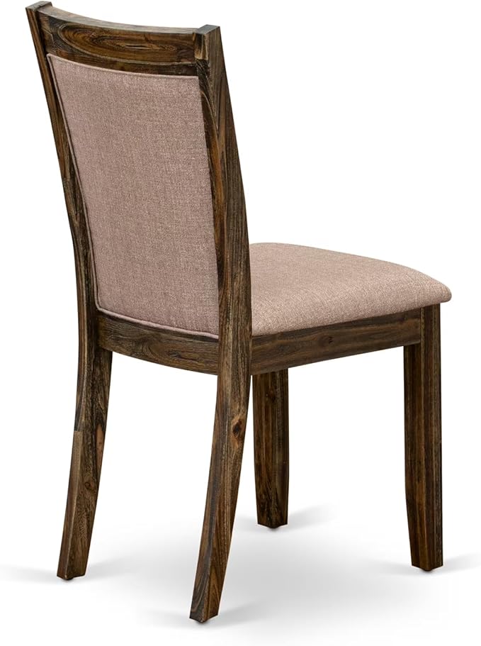 East West Furniture V777MZ716-6 6 Piece Dining Table Set Contains a Rectangle...