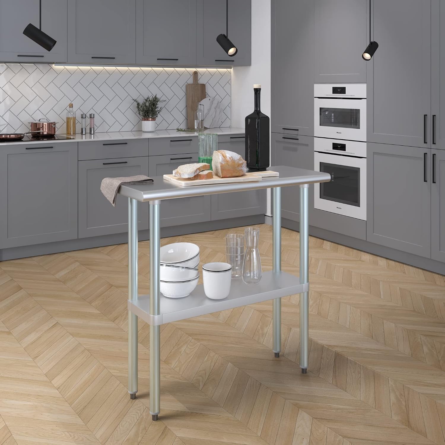 Commercial Stainless Steel Food Prep Work Table 18 x 30