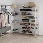 24" Deep x 48" Wide x 74" Height Wire Shelving Kit | 8-Tier | NSF Commercial Storage Rack Unit