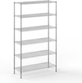 21" Deep x 54" Wide x 96" Height Wire Shelving Kit | 6-Tier | NSF Commercial Storage Rack Unit
