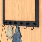 VAEHOLD Over The Door Hooks for Hanging Clothes, Heavy-Duty Door Hooks Organizer for Towel, Coat, Bag, Robe