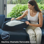 Belffin Modular Sectional Sofa with Storage Chaises Sectional Sleeper Sofa Couch 8 Seat Sectional Bed Blue