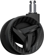 ThunderX3 Solo 360 Gaming Chair, for Adults Ergonomic Office Chair, High Back Desk Chair, Synchronous Tilt, 360-degree Adjustable Armrest, Adjustable Car Headrest, Leather, Modern Black