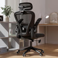Ollega Ergonomic Office Chair with Memory Foam Seat, Computer Desk Chair | 3.5" Memory Foam Cushion, 3D Adjustable Headrest, Lumbar Support, Flip-Up Armrests, Breathable Mesh, 330LBS Weight Capacity