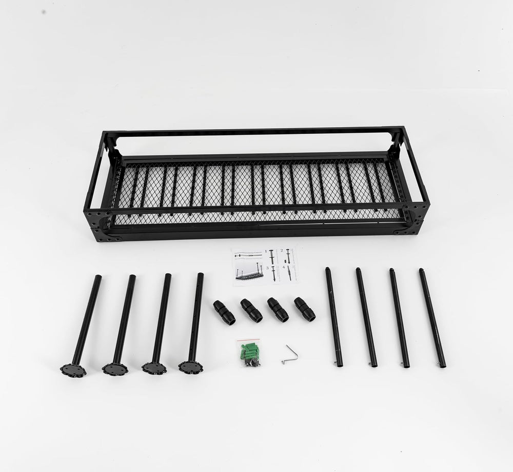 Ceiling Wine Glass Rack, 39.3x13.7in Adjustable Industrial Hanging Wine Bottl...