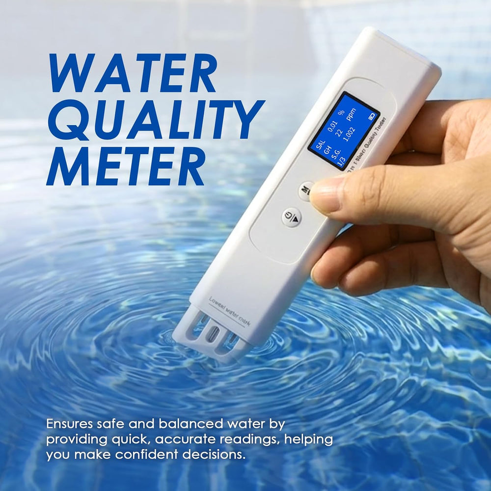 9-in-1 Water Quality Tester with UV Absorbance for COD/TOC/UV275, EC/TDS/Sali...