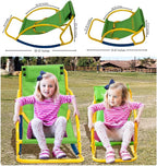 PLATPORTS Calming Sensory Rocking Chair for Kids – Balance Seat for Focus, Relaxation & Play | Indoor Outdoor Therapy Chair for Autism, ADHD & Active Kids