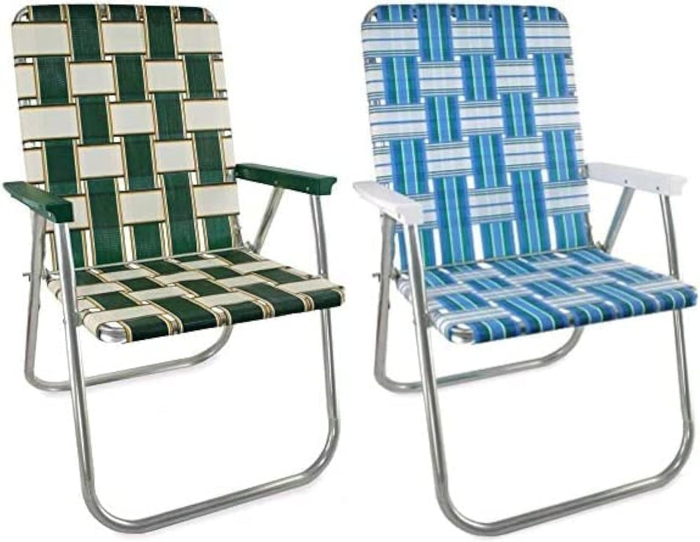 Lawn Chair USA - Outdoor Chairs for Camping. Made with Lightweight Aluminum F...