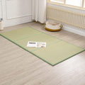 Natural Igusa Rush Grass Floor Tatami Mat,Twin, 79" x 39" x 0.5" | Japanese Portable Folding Firm Traditional Bed Mattress, Foldable Pad Futon,for Sleeping,Sitting,Yoga,Relaxing,Zen