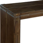 X12AS-0C8-27 - 14-Pc Dining Table Set contains an Extendable Rectangle Kitchen Table, 1 Coffee Table and 12 Polyester Fabric Dining Chairs, 39x120 Inch, Antique Walnut
