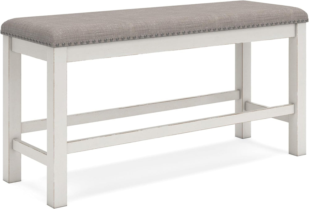 Signature Design by Ashley Robbinsdale 49" Counter Height Dining Bench, ...