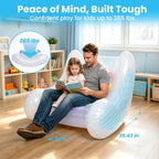 Sensory Chair for Kids with Autism – Inflatable Rocking Chair | ADHD & Sensory Seeking,Provides calming balance for toddlers,Perfect for sensory rooms, home, or classroom use