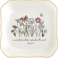 Christian Bible Verse Jewelry Dish Trinket Tray Gifts- Inspirational Ceramic Ring Jewelry Tray Gifts for Women-A Sweet Friendship Refreshes the Soul-Proverbs 27:9 (Inspirational)