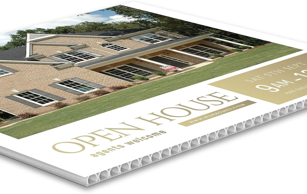 Generic Custom 24x36"" Coroplast for A-Frame & Signicade Sign I...
