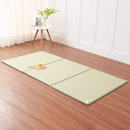 Natural Igusa Rush Grass Floor Tatami Mat,Twin, 79" x 39" x 0.5" | Japanese Portable Folding Firm Traditional Bed Mattress, Foldable Pad Futon,for Sleeping,Sitting,Yoga,Relaxing,Zen