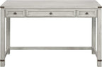 OSP Home Furnishings Baton Rouge Traditional Home Office Writing Desk, Champagne Oak