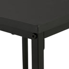 Relaxdays Side Table Set of 2, Black, 54 x 40 x 40 cm