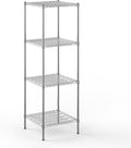 24" Deep x 24" Wide x 74" Height Wire Shelving Kit | 4-Tier | NSF Commercial Storage Rack Unit
