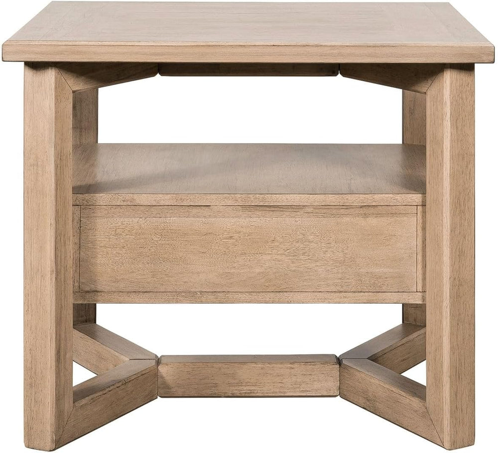 Liberty Furniture Proximity Place Living Room Rectangular End Table Transitio...