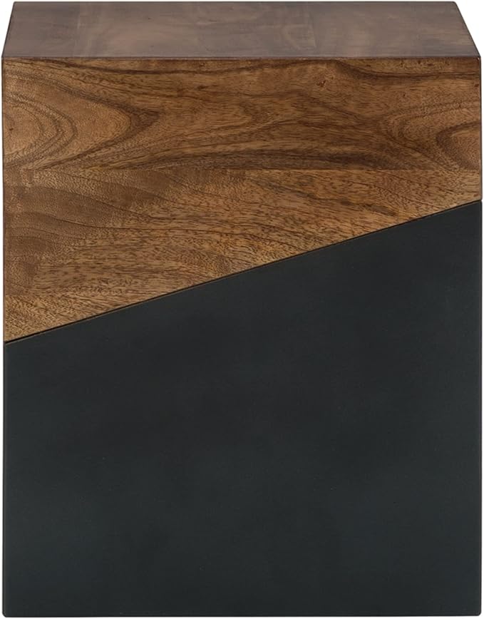 Signature Design by Ashley Trailbend Eclectic Accent End Table, Brown & G...