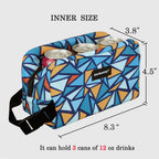 Freezable Lunch Bag,Freezable Snack Bag,Mini Cooler Bag for Travel/Work/School,Small Insulated Bag,Small Cooler Lunch Box with Ice Packs,Insulated Snack Bag,Freezable Snack Box with Handle Buckle