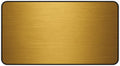Brushed Metal Texture Desk Mat - Extended Mouse Pad & Desk Pad, Neoprene Surface, Non-Slip Rubber Base, Stitched Edges, Desk Protector for Keyboard & Mouse (Gold, 12x22)