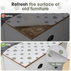 Beautysaid Shelf and Drawer Liner for Kitchen Cabinet, Non Adhesive Non Slip Shelf Paper Waterproof Washable Thickened for Dresser Pantry Shelve Bathroom Protector Liner(Polka Dot,23.6 in x 10 FT)