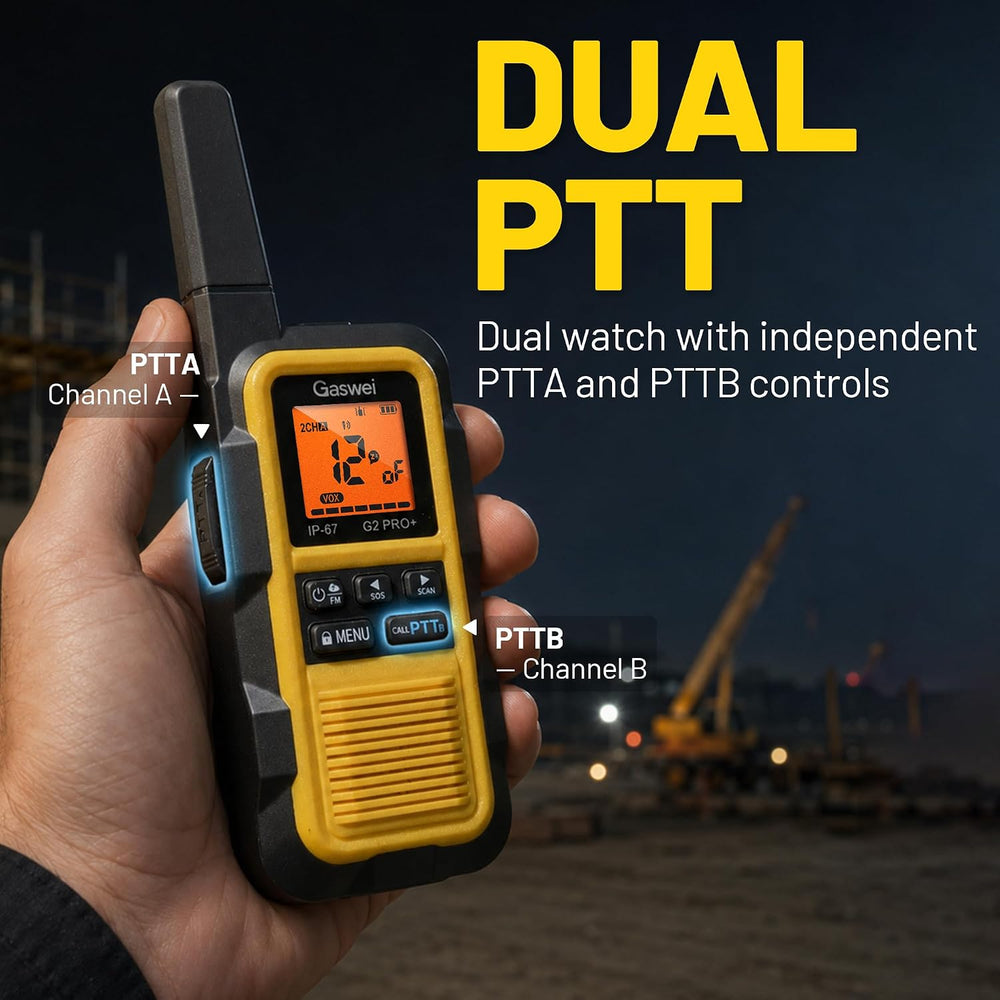 G2pro+ IP67 Waterproof Floating FRS walkie talkies Long Range