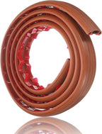 HARFINGTON 6ft Cord Cover Floor W0.6 x H0.33 Inner Channel PVC Hide Extension Cable Floor Wire Hider Wire Covers Protector for Prevent Cable Trips Cables Management, Wood Brown