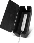 Large Cable Management Box - Cable Organizer Box and Power Strip Box for Electrical Cord Management - Hide Desk Cord and Floor Cables - Wire Storage and Organization for Cords