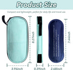 Insulin Cooler Travel Case, Medication Diabetic Cool Organizer Bag with 2 Ice Packs for Daily Life and Trip Use, Green