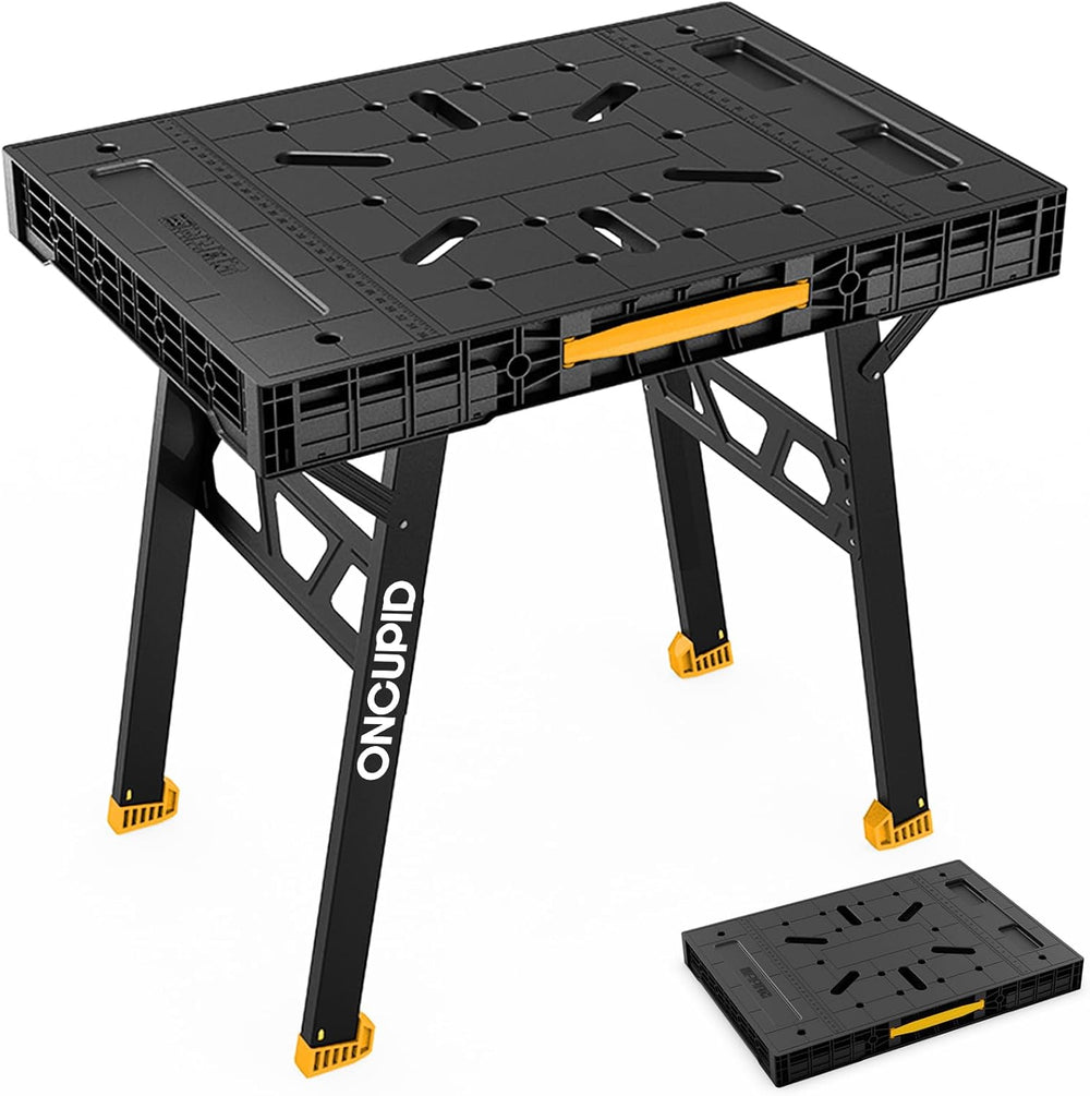Express Folding Work Table, Easy Setup Portable Folding Work Table & Port...
