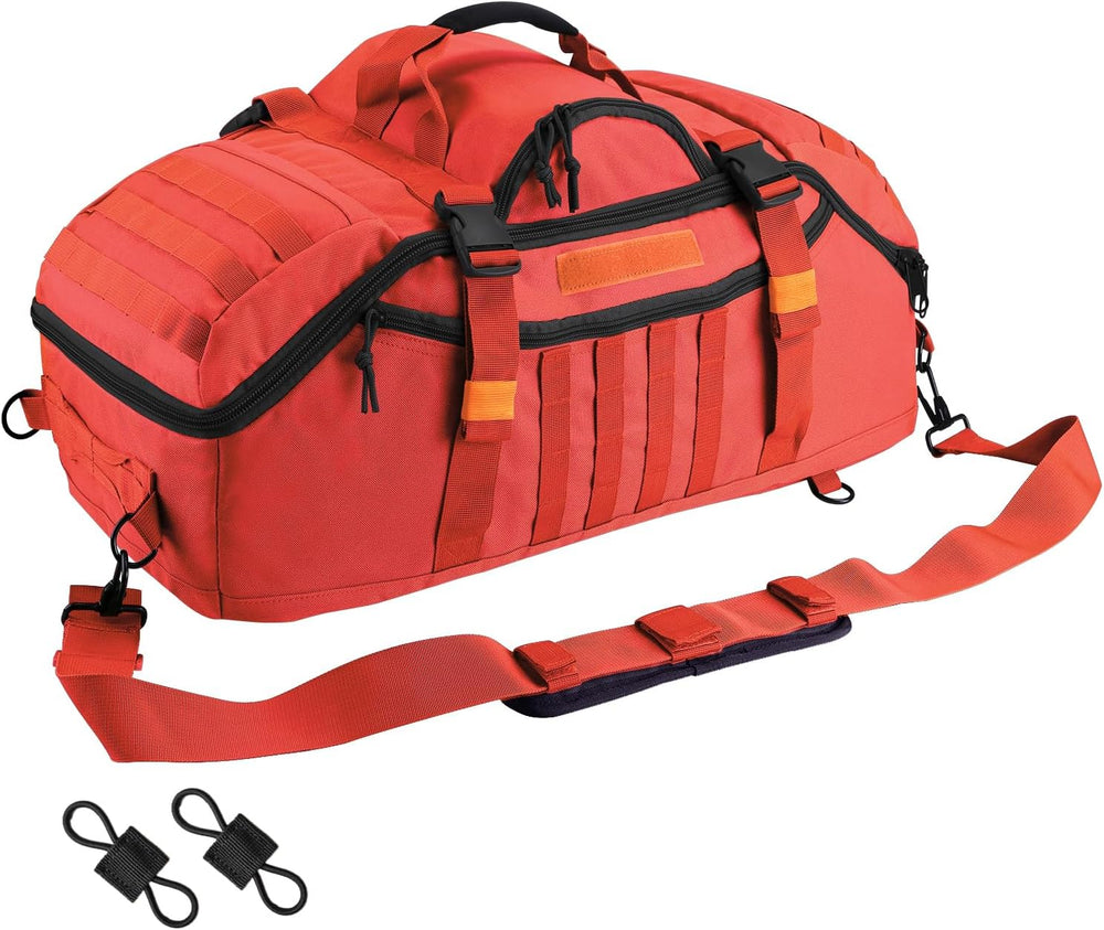 Hannibal Tactical 65L Large Duffle Bag, 3-in-1 Tactical Backpack MOLLE Pack f...