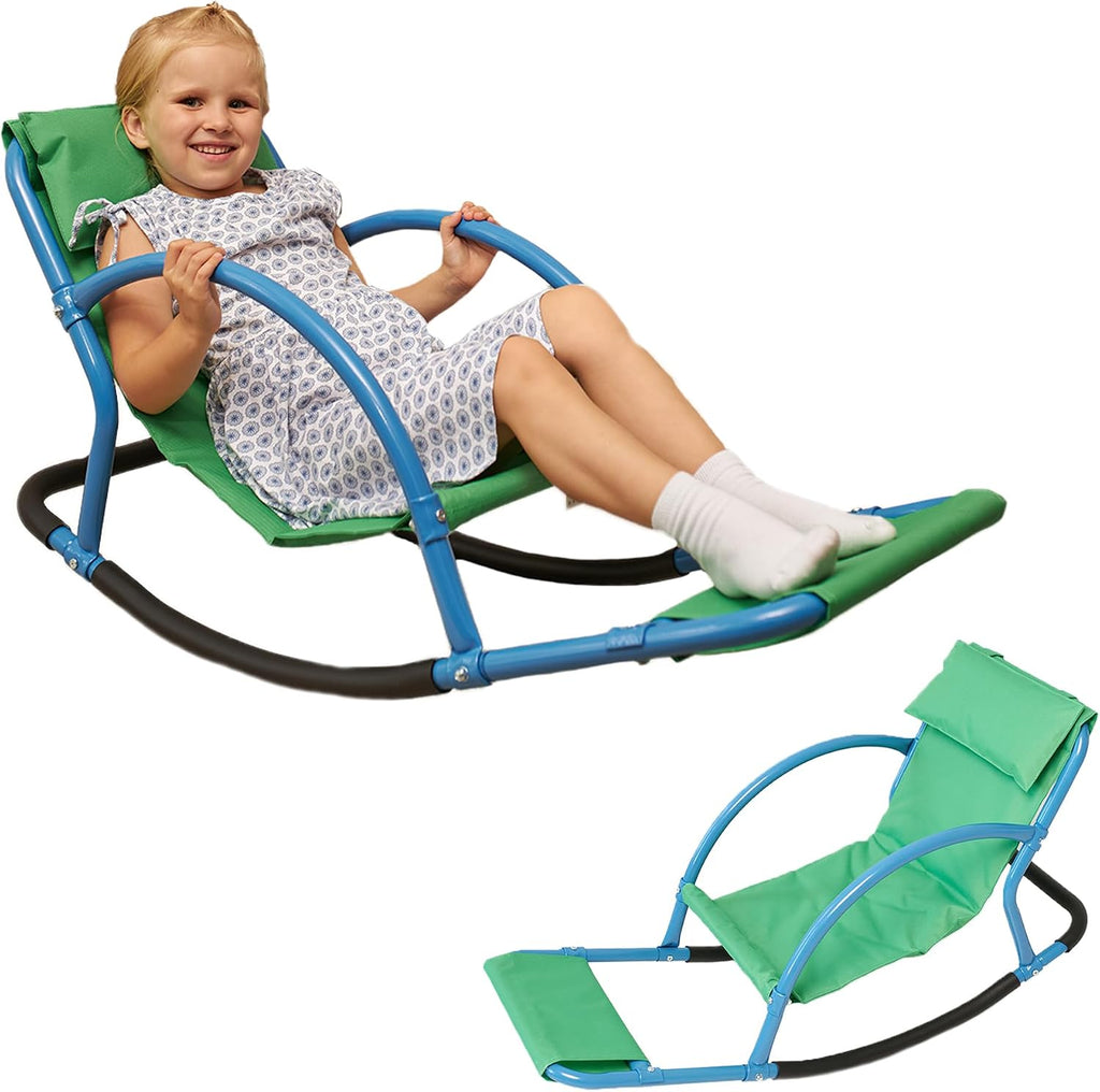 ODOXIA Kids Sensory Rocking Chair | Sensory Floor Rocker | Special Needs Chair for Child | Calm Down Autism Equipment, Ages Toddler, Teeter, Totter