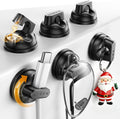 6-Pack Rotatable Cord Holder for Nightstand, LISEN 360°Rotating Magnetic Clips, No-Residue Strong Adhesive Cord Organizer for Desk, Cable Hider for Home, Office, Car, Cubicle Accessories